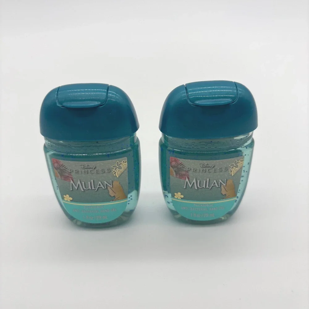 Bath & Body Works Disney Mulan PocketBac Hand Sanitizer 1 fl oz Blue 2pk